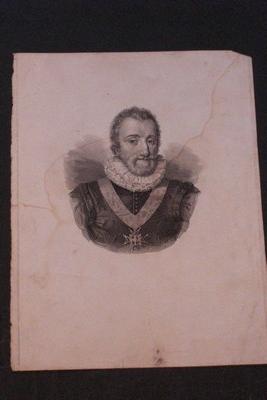 Kupferstichporträt. [Heinrich IV.]