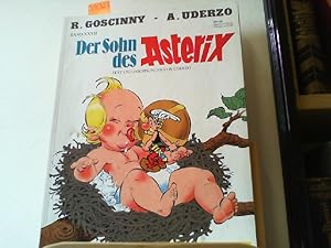 Bild des Verkufers fr Asterix. Der Sohn des Asterix. Goscinny und Uderzo prsentieren den grossen Asterix-Band XXVII. Text und Zeichnugnen von Uderzo. (Originaltitel: "Le Fils d'Astrix". bersetzt von Gudrun Penndorf.) zum Verkauf von Antiquariat im Schloss