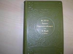 Bild des Verkufers fr Atlas der usserlich sichtbaren Erkrankungen des Auges nebst Grundriss ihrer Pathologie und Therapie. zum Verkauf von Antiquariat im Schloss