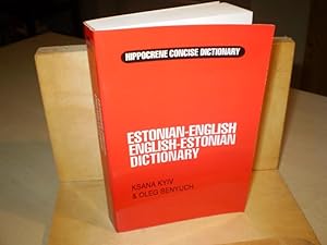 ESTONIAN-ENGLISH. English-Estonian Dictionary.