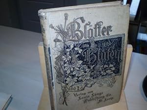 Imagen del vendedor de BLTTER UND BLTEN. 14. Band. a la venta por Antiquariat im Schloss