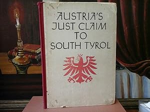 Austria's just claim to South Tyrol.