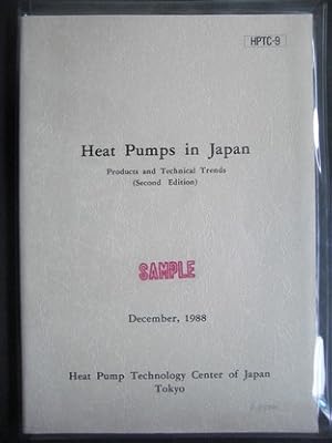 Seller image for Heat Pumps in Japan. Products and Technical Trends. for sale by Antiquariat im Schloss