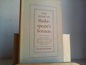Seller image for The Sense of Shakespeare s Sonnets. for sale by Antiquariat im Schloss