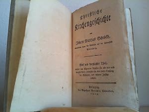 Bild des Verkufers fr Christliche Kirchengeschichte. Fnf und dreyigster (35.) Theil, welcher das Allgemeine Register fr alle vier und dreyig Theile, Zeittafeln fr eben diesen Umfang der Geschichte, und mehrere Zustze enthlt. zum Verkauf von Antiquariat im Schloss