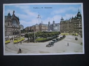 Frankfurt am Main. Bahnhofsplatz.