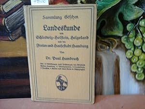 Immagine del venditore per Landeskunde von Schleswig-Holstein, Helgoland und der Freien und Hansestadt Hamburg. Mit 12 Abb. nach Zeichnungen von Elisabeth Weber-Hamburg, 11 Photographien, 6 Hausplnen, 2 Profilen, 4 Karten und einer Karte in Lithographie. venduto da Antiquariat im Schloss