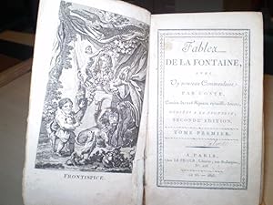 FABLES DE LA FONTAINE. avec on nouveau Commentaire par Coste. Nur Teil1.