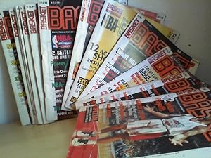 BASKET. Basketball-Magazin. 1-2/95, 3/96, 4/96, 5/96, 6/96, 9-10/96, 11-12/96 (2x), 1/97, 2/97, 3...