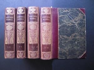Goethes Werke in zehn Teilen (4 Büchern) Auf Grund der hempelschen Ausgabe von Heinr. Düntzer u.a...