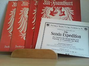 ALT-FRANKFURT. Vierteljahrschrift für seine Geschichte und Kunst. 3. Jahrgang, 1911-12: Heft 1-4....