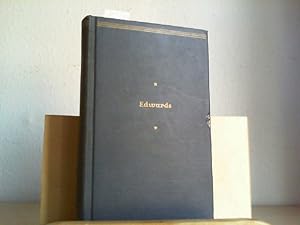 Bild des Verkufers fr Jonathan Edwards. Representative selections, with Introduction, Bibliography, and Notes. zum Verkauf von Antiquariat im Schloss