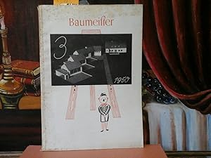 Immagine del venditore per Baumeister. 47. Jahrgang, Heft 3, Mrz 1950. venduto da Antiquariat im Schloss