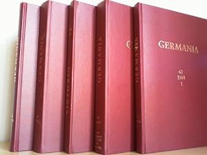 GERMANIA. Anzeiger der Römisch-Germanischen Kommission des Deutschen Archäologischen Instituts. J...