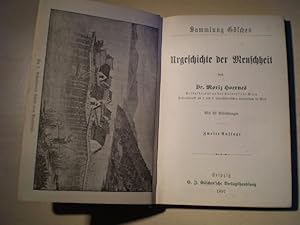 Bild des Verkufers fr Urgeschichte der Menschheit. zum Verkauf von Antiquariat im Schloss