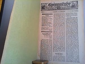 Bild des Verkufers fr Spinnstube. Unterhaltungsbeilage zur "Neuen Tageszeitung". (Neue Tageszeitung) 2. Jahrgang 1925 (Heft 14 fehlt) Mit der Weihnachtsnummer. zum Verkauf von Antiquariat im Schloss