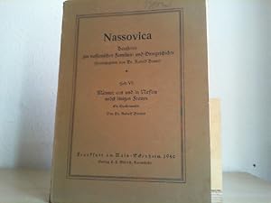 Imagen del vendedor de Mnner aus und in Nassau nebst einigen Frauen. Ein Quellenweiser. a la venta por Antiquariat im Schloss