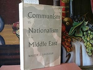 Imagen del vendedor de Communism and Nationalism in the Middle East. a la venta por Antiquariat im Schloss