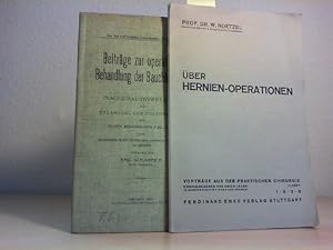 Beiträge zur operativen Behandlung der Bauchhernien. Inaug.-Dissertation. Giessen 1909. 43 Seiten...
