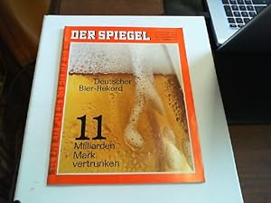 Der Spiegel. 12.08.1968, 22. Jahrgang. Nr. 33. Das deutsche Nachrichtenmagazin. Titelgeschichte: ...