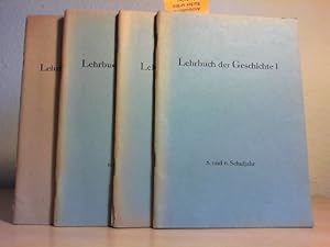 Imagen del vendedor de Lehrbuch der Geschichte. Teil I. bis III.: (1) Altertum. (2) Mittelalter und Neuzeit bis 1648. (3) Neuzeit 1648-1815. 5. bis 8. Schuljahr. NOTAUSGABE. In unvernderter Form verffentlicht im Auftrage des Obersten Befehlshabers der Alliierten Streitkrfte. a la venta por Antiquariat im Schloss