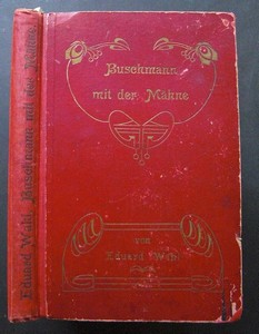 Image du vendeur pour Buschmann mit der Mhne. mis en vente par Antiquariat im Schloss