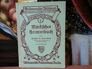 Bild des Verkufers fr Mrkisches Heimatbuch. zum Verkauf von Antiquariat im Schloss