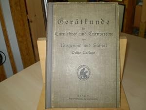 Seller image for Gertkunde fr Turnlehrer und Turnvereine. for sale by Antiquariat im Schloss