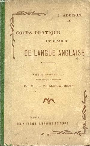 Seller image for COURS PRATIQUE ET GRADUE DE LANGUE ANGLAISE for sale by Le-Livre