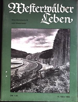 Seller image for Die Geister vom Rauhen Stein; Nr. 9 - Mrz 1969; Westerwlder Leben: Eine Monatsschrift vom Westerwald for sale by books4less (Versandantiquariat Petra Gros GmbH & Co. KG)