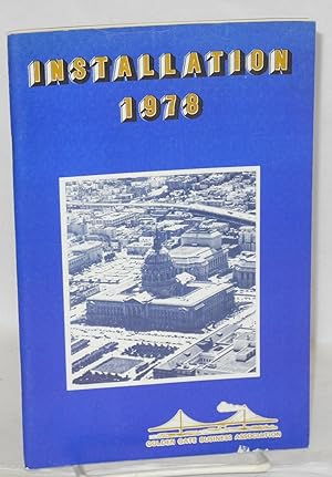 Seller image for Installation 1978 for sale by Bolerium Books Inc.