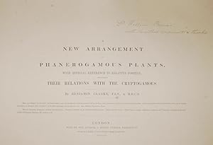 A New Arrangement of Phanerogamous Plants, with Especial Reference to Relative Position, Includin...