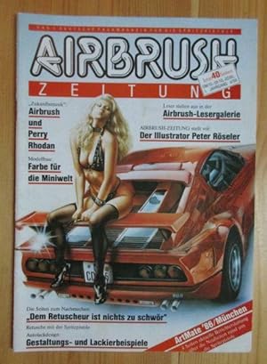 Airbrush. Das deutsche Fachmagazin für die Spritzpistole. 1. Jahrgang, 4/86