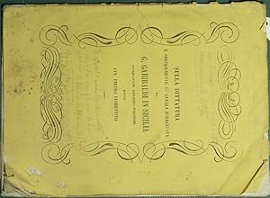 Sulla dittatura e specialmente su quella esercitata da G. Garibaldi in Sicilia