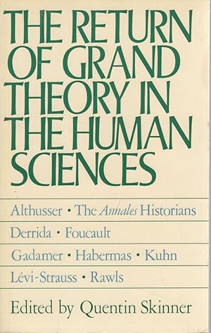 Seller image for The Return of Grand Theory in the Human Sciences, for sale by Sutton Books