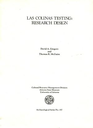 Seller image for Las Colinas Testing : Research Design for sale by Book Booth