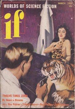 Bild des Verkufers fr IF Worlds of Science Fiction: March, Mar. 1952 zum Verkauf von Books from the Crypt