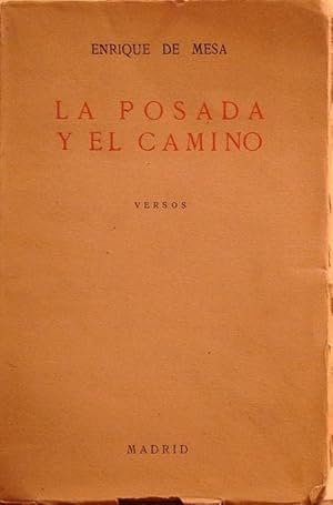 Imagen del vendedor de La posada y el camino (Versos). a la venta por Girol Books Inc.