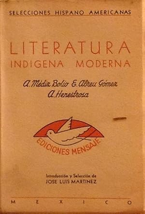 Immagine del venditore per Literatura indgena moderna. venduto da Girol Books Inc.