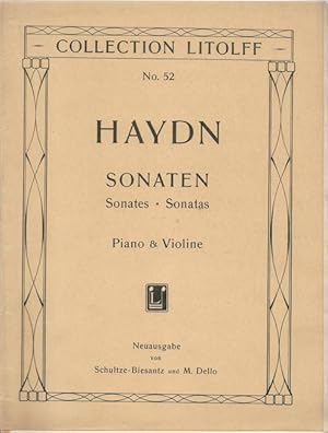 Sonaten / Sonates / Sonatas (Piano & Violine)