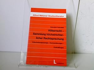 Völkerrecht - Sammlung höchstrichterlicher Rechtsprechung