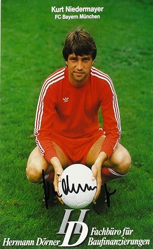 Manfred Müller Autogrammkarte Bayern München 1981-82 Original Signiert