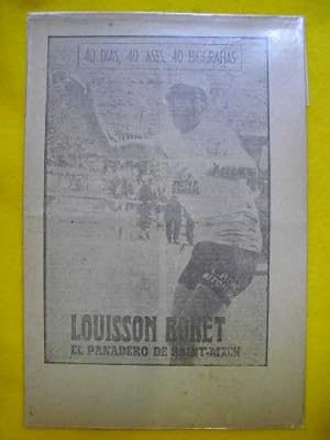 LOUISSON ROBET. El panadero de Saint - Meen. Ciclismo