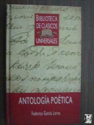 Imagen del vendedor de ANTOLOGÍA POÉTICA a la venta por Librería Maestro Gozalbo