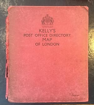 Kelly's Post Office Directory Map of London