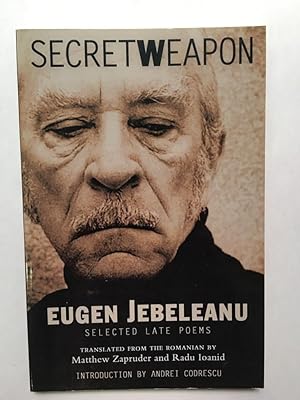 Imagen del vendedor de Secret Weapon: Selected late poems. a la venta por ARREBATO LIBROS