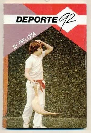 Imagen del vendedor de DEPORTE 92. PELOTA (vasca) a la venta por Ducable Libros