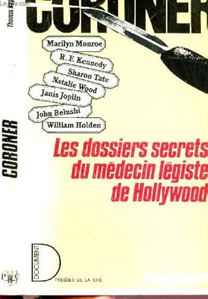 Bild des Verkufers fr MEDECIN LEGISTE zum Verkauf von Le-Livre