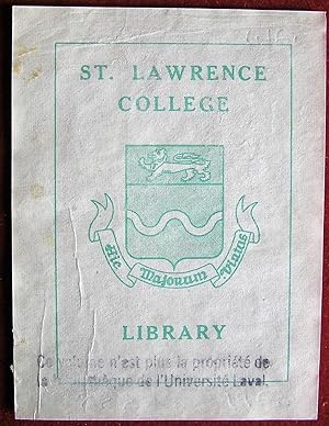 Ex-libris Québec. St.Lawrence College