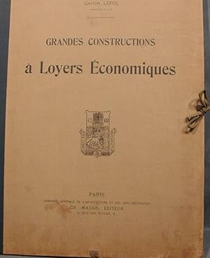 Grandes Constructions à Loyers Economiques (Bibliothèque documentaire de l'architecte publiée sou...